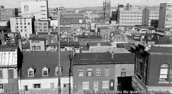 Saint-Roch dans les années 1960 (11) : vue à vol d'oiseau - Jean Cazes