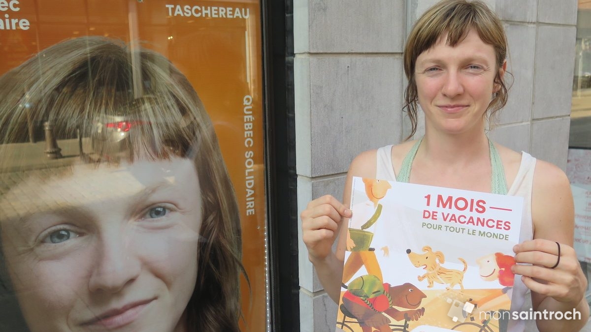 Catherine Dorion, candidate de Québec solidaire dans Taschereau | 6 septembre 2018 | Article par Véronique Demers