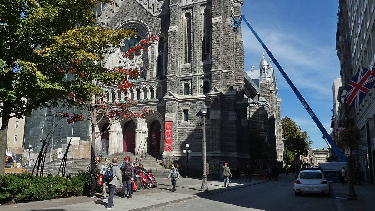 L'église Saint-Roch, sur la rue Saint-Joseph Est, prise en septembre 2019.