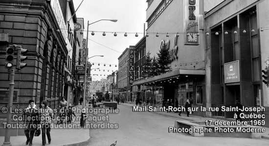 Saint-Roch dans les années 1960 (37) : le mail Saint-Roch avant son toit - Jean Cazes