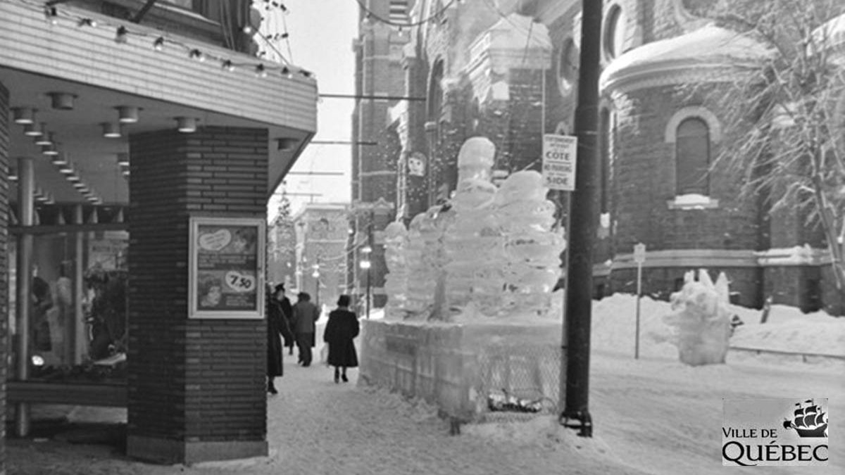 Rue Saint-Joseph. 6 février 1963.