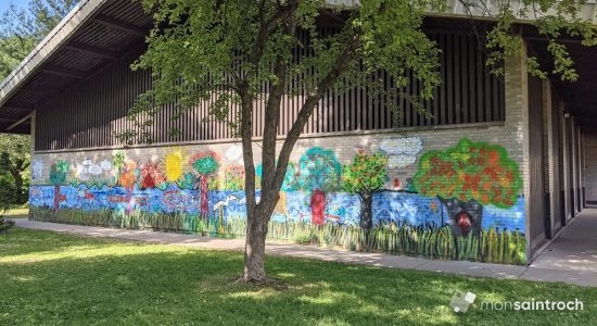 Place du Parvis, Jeunes muralistes : de nouvelles couleurs citoyennes - Suzie Genest