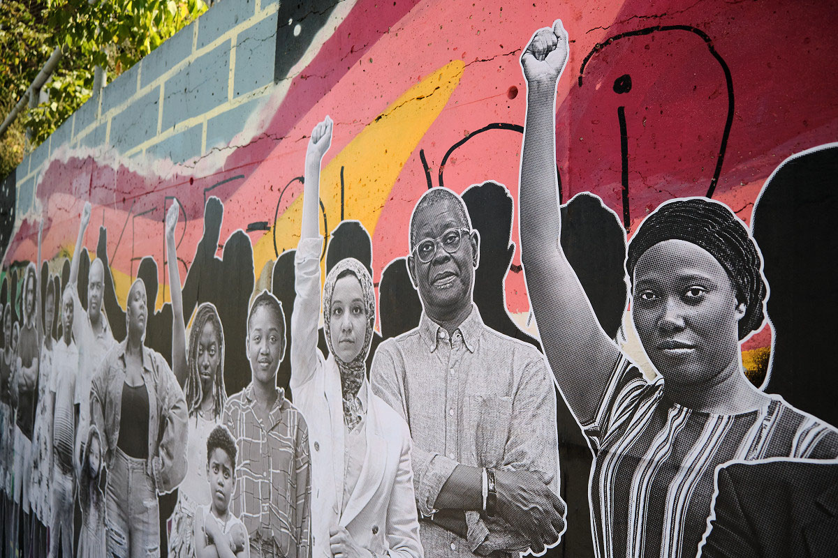 <em>La vie des Noir.e.s compte</em> : du « street art » contre le racisme systémique | 13 août 2021 | Article par Suzie Genest