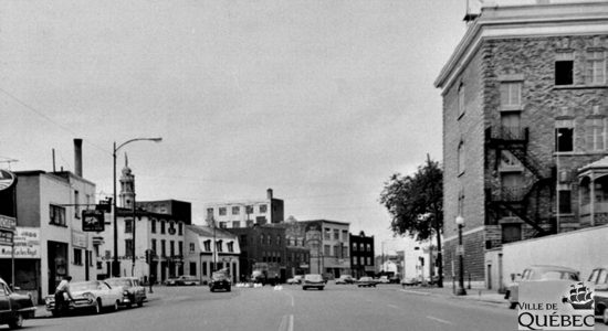 Boulevard Charest Est en 1960