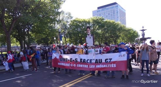 Derniers rassemblements face au G7 et aux arrestations - Caroline Roy-Blais