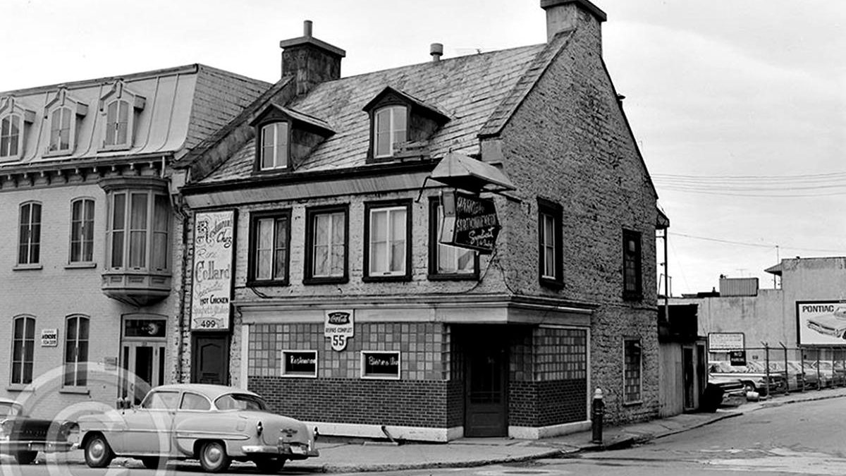 Restaurant Chez René collard. 30 août 1963,