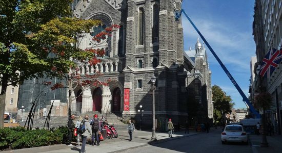L'église Saint-Roch, sur la rue Saint-Joseph Est, prise en septembre 2019.