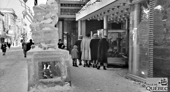 Rue Saint-Joseph. 6 février 1963.