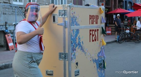 Le Pop Up Fest met du <em>pep</em> sur les rues piétonnes de Québec - Véronique Demers