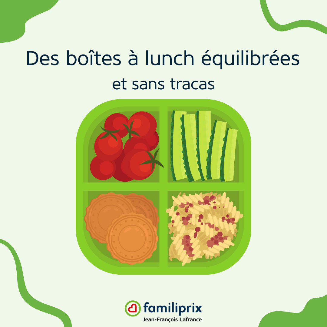 Conseils - boites à lunch | Familiprix
