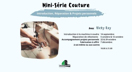 Atelier 2 : Introduction à la réparation de vêtements