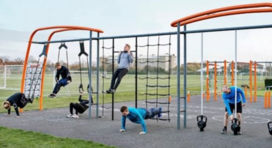 Parkour, CrossFit et callisthénie au parc de la Pointe-aux-Lièvres - Simon Bélanger